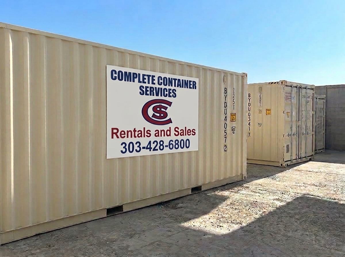 20 ft Shipping Container Rental
